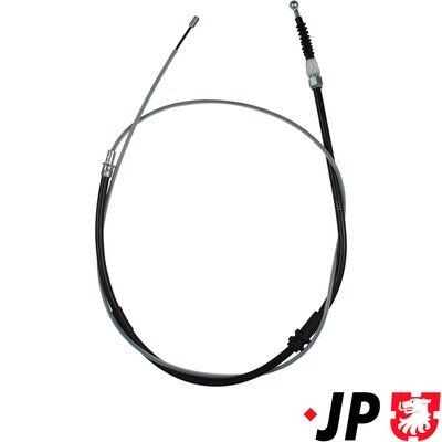 Трос ручного гальма задній, правий/лівий JP Group 1170310700 ціна, від 9.48 USD